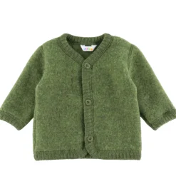 Børn Joha Cardigans|Uld|Cardigan - Uld - Mørk Oliven