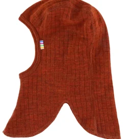 Børn Joha Elefanthuer|Uld|Elefanthue - Uld - Rib - 2-lags - Rust