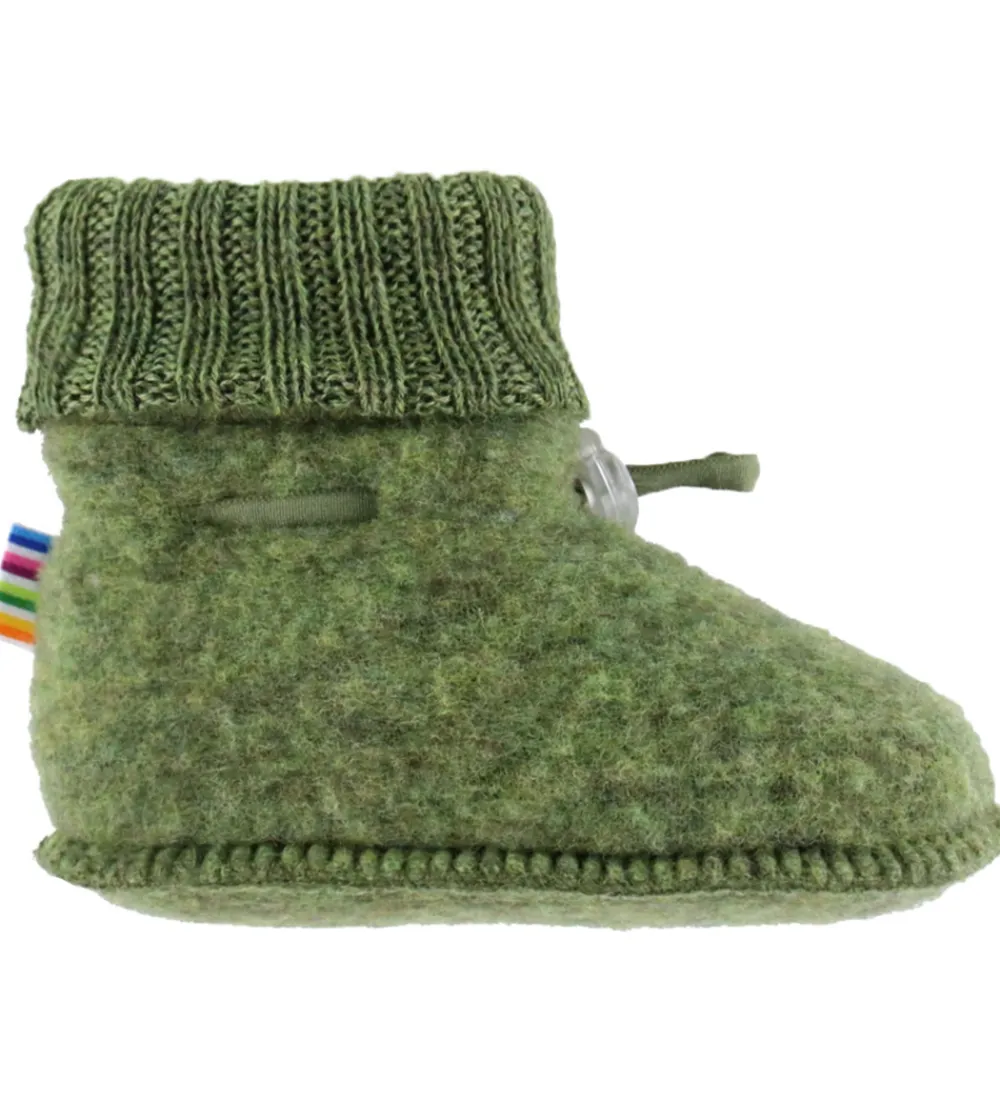 Børn Joha Uld>Futter - Uld - Mørk Oliven