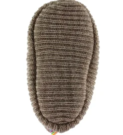 Børn Joha Hjemmesko|Uld|Futter - Uld - Strik - Beige Meleret