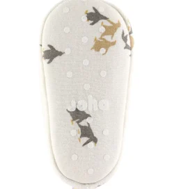 Børn Joha Hjemmesko|Uld>Futter - Viskose/Bambus - Lys Beige