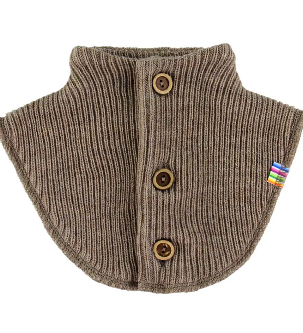 Børn Joha Tørklæder|Halsedisser>Halsedisse - Uld - Beige Meleret