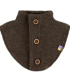 Børn Joha Unisex-Tøj|Pigetøj>Halsedisse - Uld - Brun Meleret