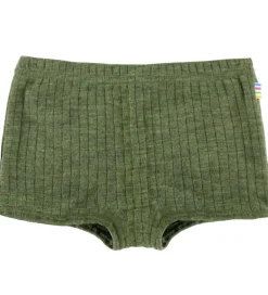 Børn Joha Undertøj|Uld>Hipsters - Uld - Rib - Mørk Oliven