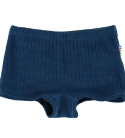 Børn Joha Undertøj|Uld>Hipsters - Uld - Rib - Mørk Turkis