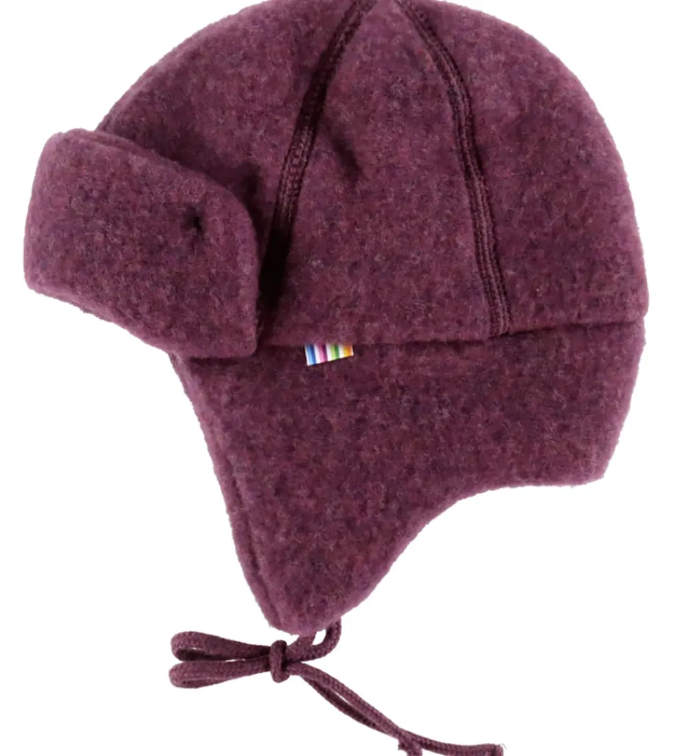 Børn Joha Huer Og Hatte|Uld>Hue - Uld - Blomme