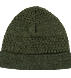 Børn Joha Huer Og Hatte|Unisex-Tøj>Hue - Uld - Strik - Mos Grøn