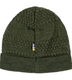 Børn Joha Huer Og Hatte|Unisex-Tøj>Hue - Uld - Strik - Mos Grøn
