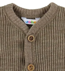 Børn Joha Køredragter|Unisex-Tøj>Køredragt - Strik - Uld - Beige Meleret