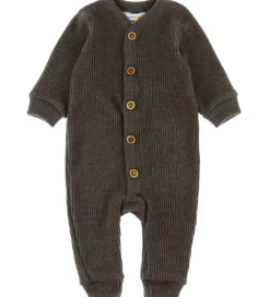 Børn Joha Køredragter|Unisex-Tøj|Køredragt - Strik - Uld - Brun Meleret