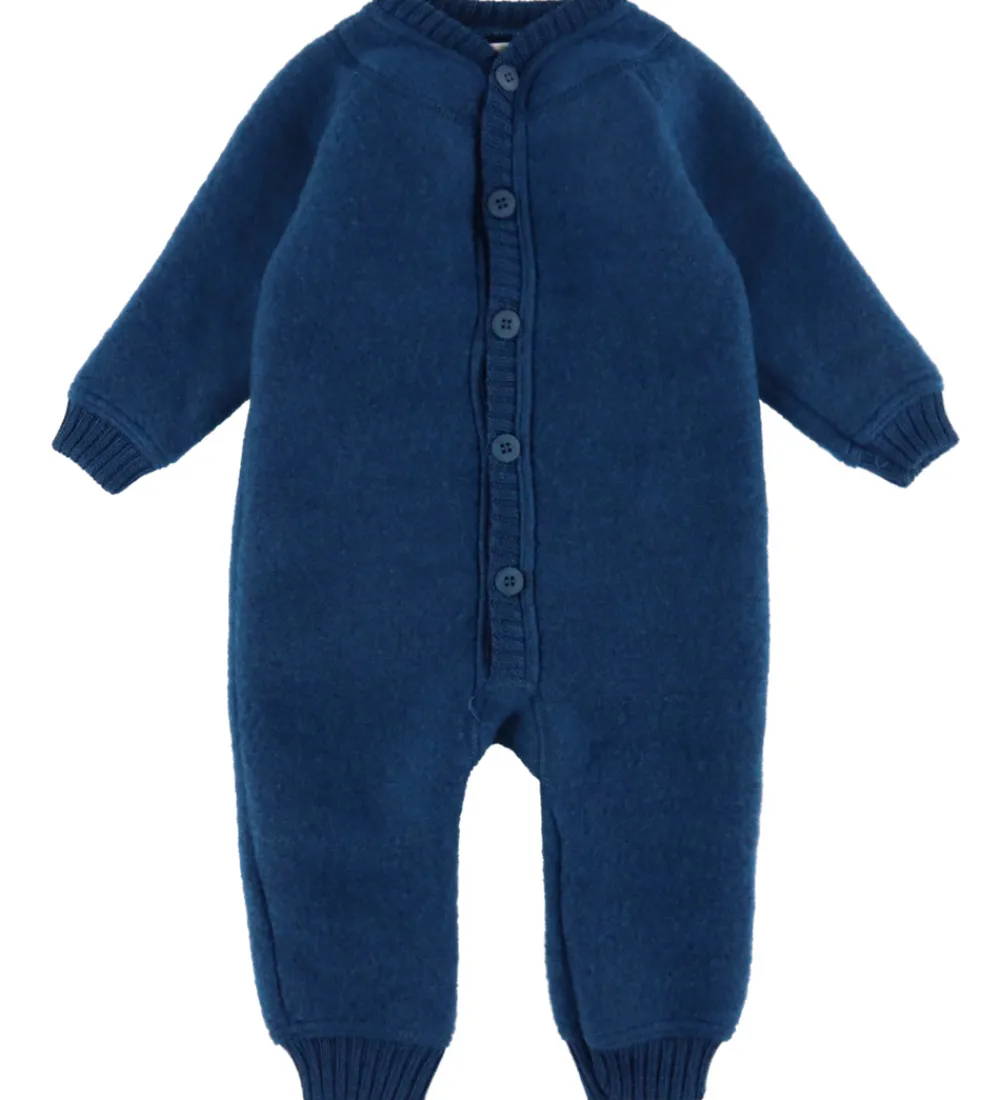 Børn Joha Køredragter|Uld>Køredragt - Uld - Mørk Turkis