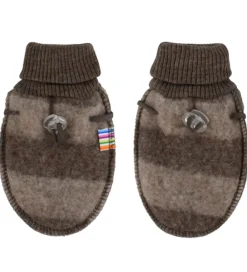 Børn Joha Handsker Og Luffer|Unisex-Tøj|Luffer - Uld - Brun