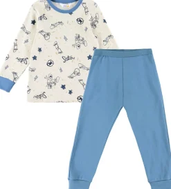 Børn Joha Nattøj|Drengetøj>Nattøj - 2 -delt - Lys Beige