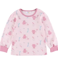 Børn Joha Nattøj|Pigetøj>Nattøj - 2-delt - Lyserød m. Print