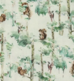 Joha Savlesmække|Savlesmæk - Uld - Off White m. Træer