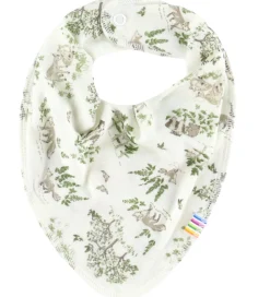 Joha Savlesmække|Savlesmæk - Uld/Silke - Off White m. Træer