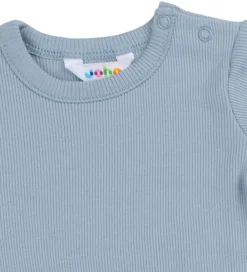 Børn Joha Sommerdragter>Sommerdragt - Rib - Støvet Blå