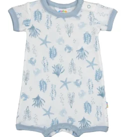 Børn Joha Sommerdragter>Sommerdragt - Uld - Lyseblå m. Print