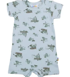 Børn Joha Sommerdragter|Sommerdragt - Viskose/Bambus - Lyseblå m. Frøer