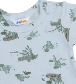 Børn Joha Sommerdragter|Sommerdragt - Viskose/Bambus - Lyseblå m. Frøer