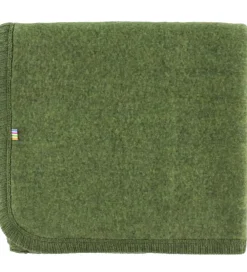 Børn Joha Tæpper|Børneværelset|Tæppe - 75x100 - Uld - Mørk Oliven