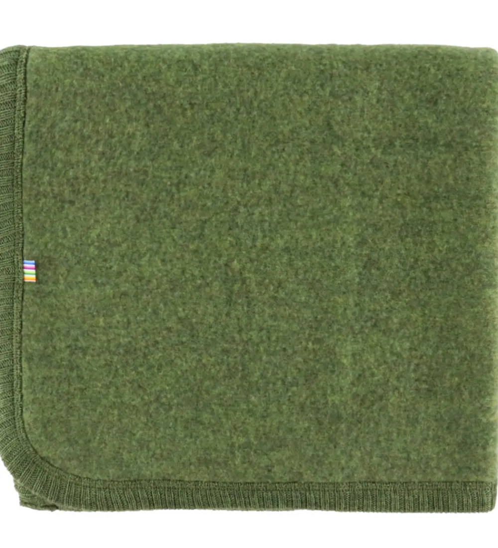 Børn Joha Tæpper|Børneværelset|Tæppe - 75x100 - Uld - Mørk Oliven