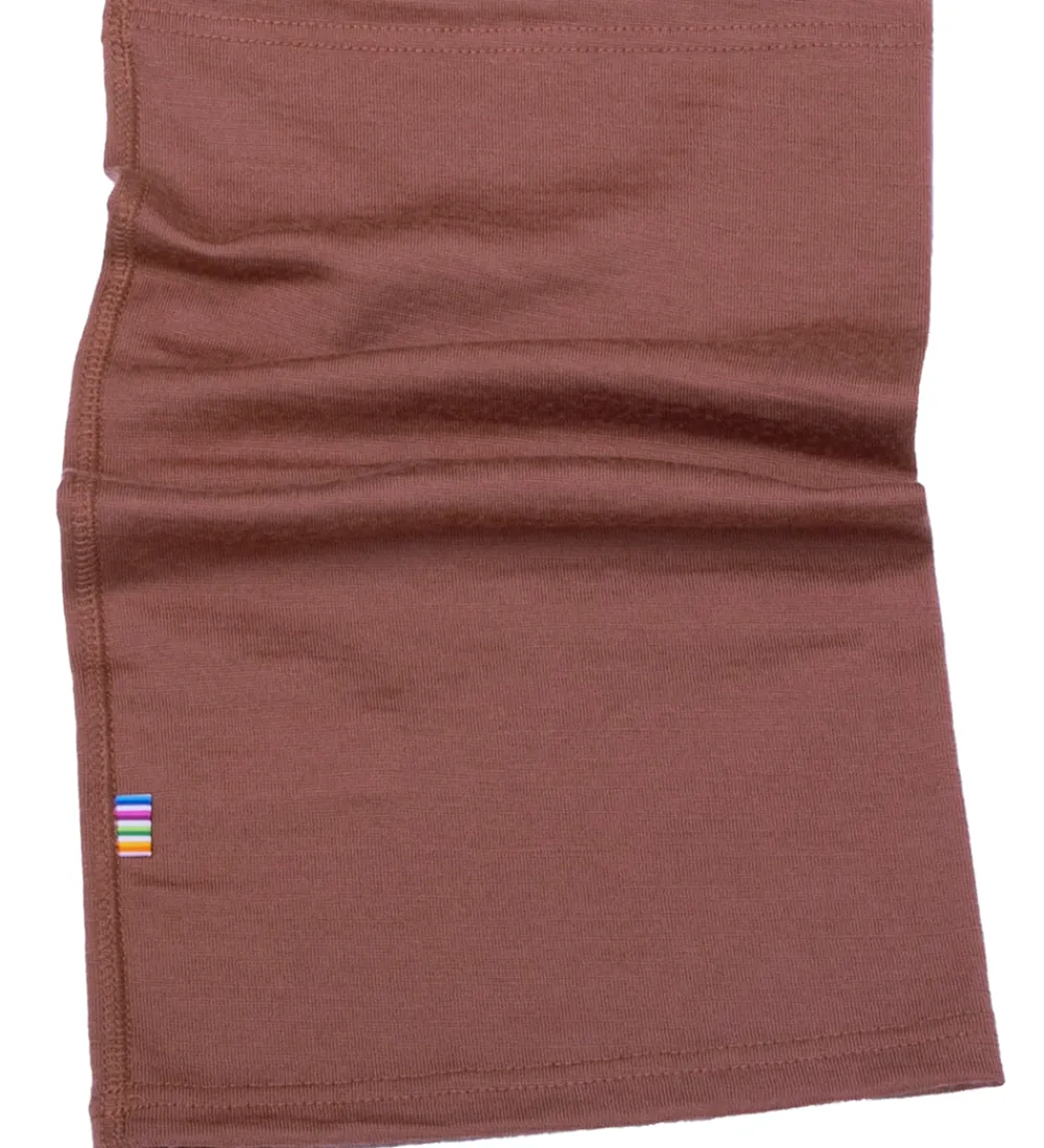 Børn Joha Tørklæder>Tube - Uld - Rød/Brun