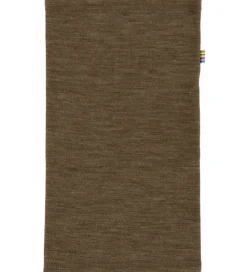 Børn Joha Tørklæder|Halsedisser|Tube - Uld/Silke - Brun Meleret