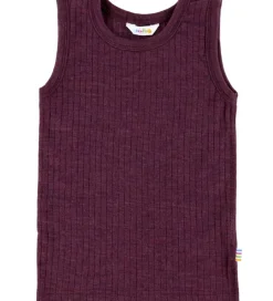 Børn Joha Undertøj|Uld>Undertrøje - Uld - Rib - Blomme