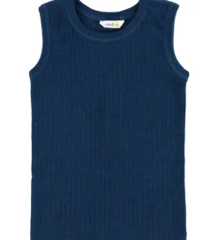 Børn Joha Undertøj|Uld>Undertrøje - Uld - Rib - Mørk Turkis