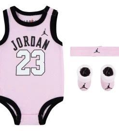 Jordan Hårbånd|Gaveæske - Futter/Hårbånd/Body u/æ - Pink Foam/Hvid