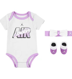 Jordan Hårbånd|Gaveæske - 3-pak - Body k/æ/Hårbånd/Futter - Lilla