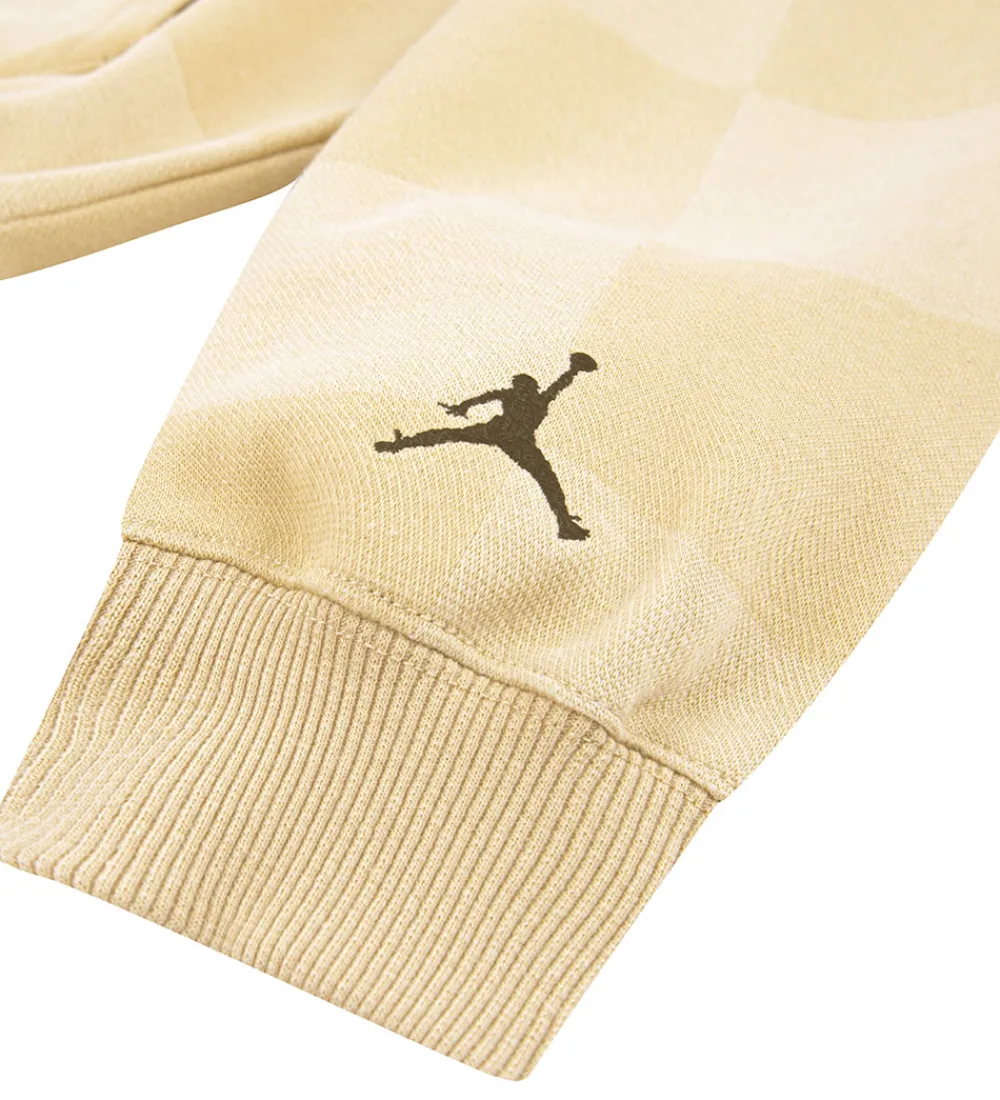 Børn Jordan Hættetrøjer>Hættetrøje - Sesame m. Logo