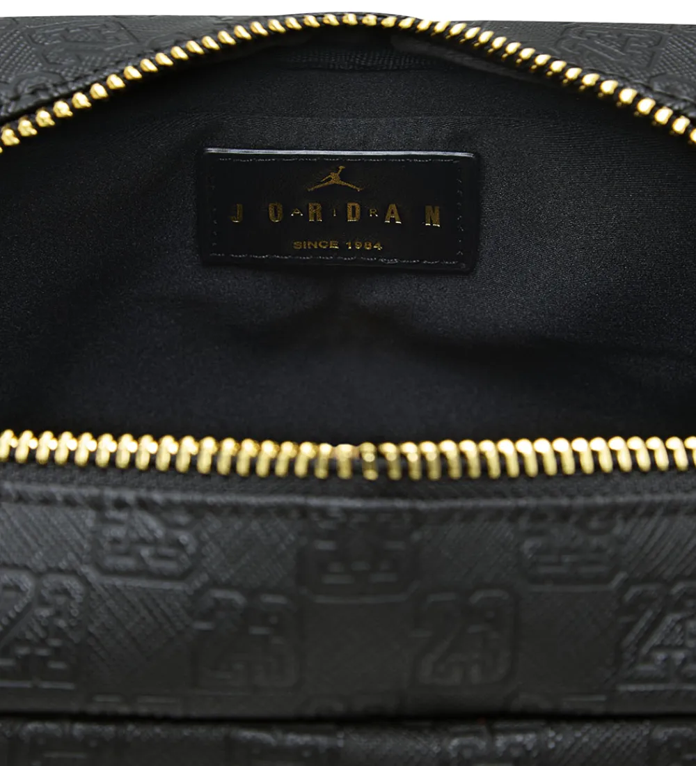 Jordan Tasker|Skuldertasker|Skuldertaske - Monogram Mini - Sort/Guld