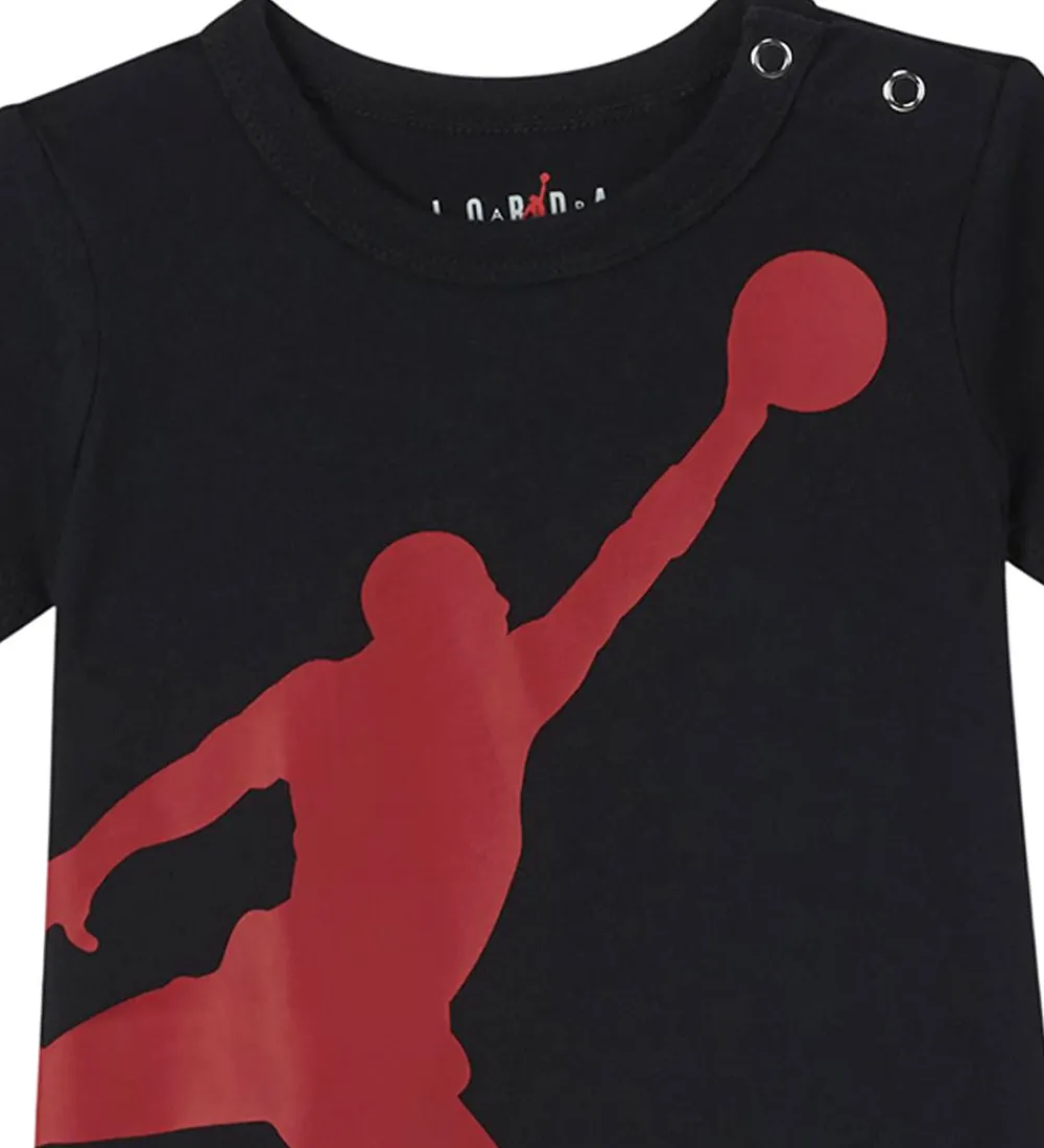 Børn Jordan Sommerdragter>Sommerdragt - Sort m. Print