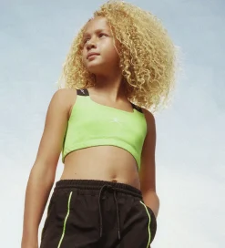 Jordan T-Shirts Og Toppe|Sportstop - Dri-Fit - Electric Green m. Logo