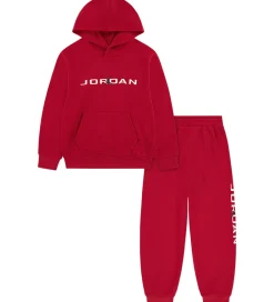 Børn Jordan Sweatshirts>Sweatsæt - Gym Red
