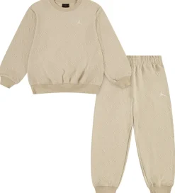 Børn Jordan Sweatshirts|Hættetrøjer>Sweatsæt - Sanddrift m. Mønster