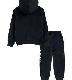 Børn Jordan Sweatshirts|Hættetrøjer>Sweatsæt - Sort