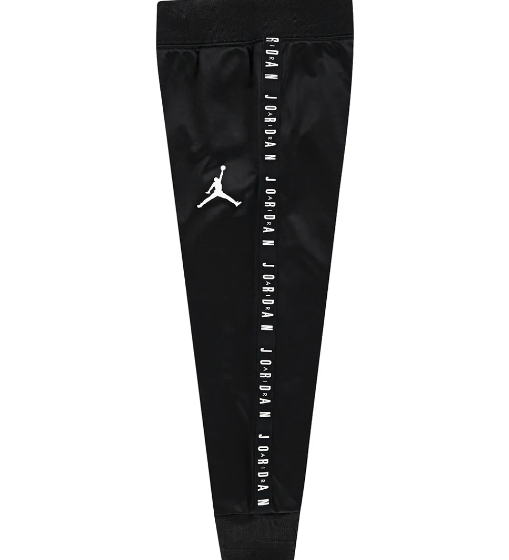 Jordan Træningssæt>Træningssæt - Cardigan/Bukser - Sort/Sport Blue