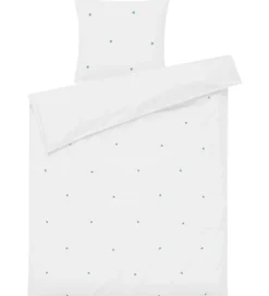 Juna Sengetøj>Sengetøj - Daisy - Junior - Hvid/Lyseblå