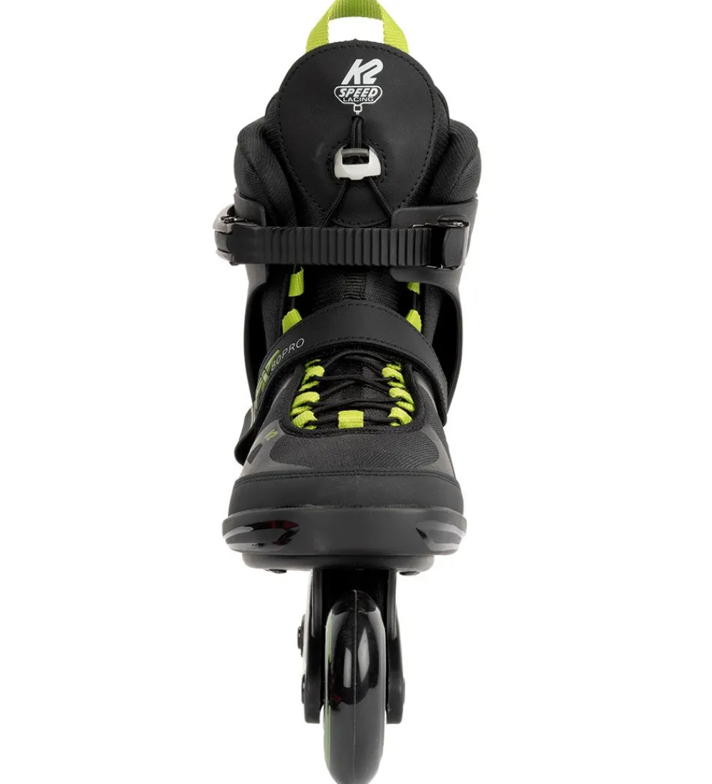 K2 Rulleskøjter|Rulleskøjter>Rulleskøjter - F.I.T. 80 Pro - Sort/Grøn - Inliner