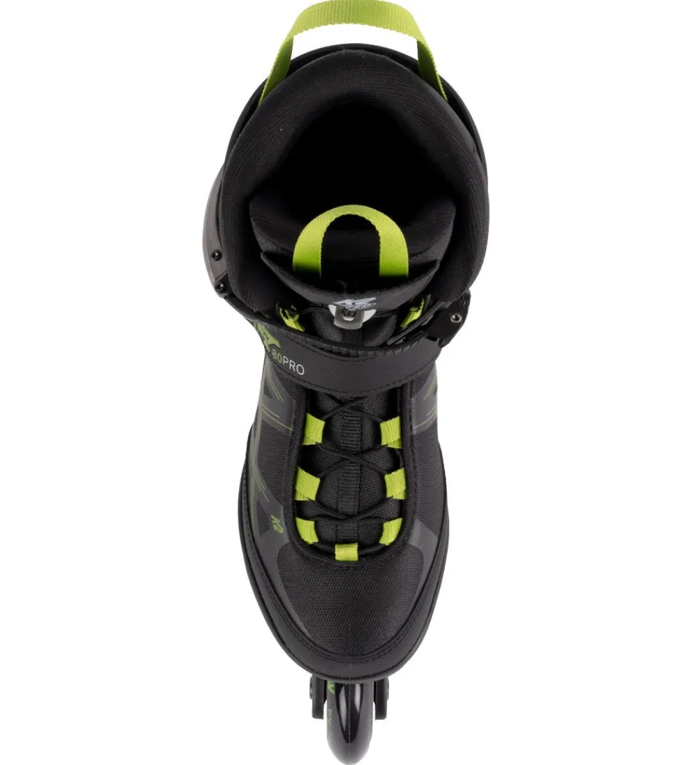 K2 Rulleskøjter|Rulleskøjter>Rulleskøjter - F.I.T. 80 Pro - Sort/Grøn - Inliner