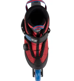 K2 Rulleskøjter|Rulleskøjter|Rulleskøjter - Raider Boa - Sort/Rød - Inliner