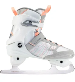 K2 Skøjter|Skøjter - Alexis Ice - Figure Blade - Hvid/Orange
