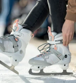 K2 Skøjter|Skøjter - Alexis Ice - Figure Blade - Hvid/Orange