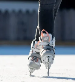 K2 Skøjter|Skøjter - Alexis Ice - Figure Blade - Hvid/Orange