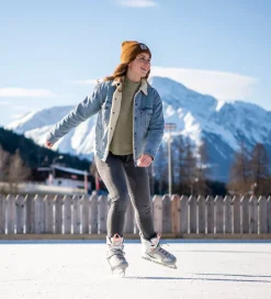 K2 Skøjter|Skøjter - Alexis Ice - Figure Blade - Hvid/Orange