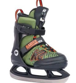 K2 Skøjter>Skøjter - Raider Ice - Sort/Grøn