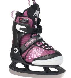 K2 Skøjter|Skøjter m. Lys - Marlee Beam Ice - Lilla/Sort